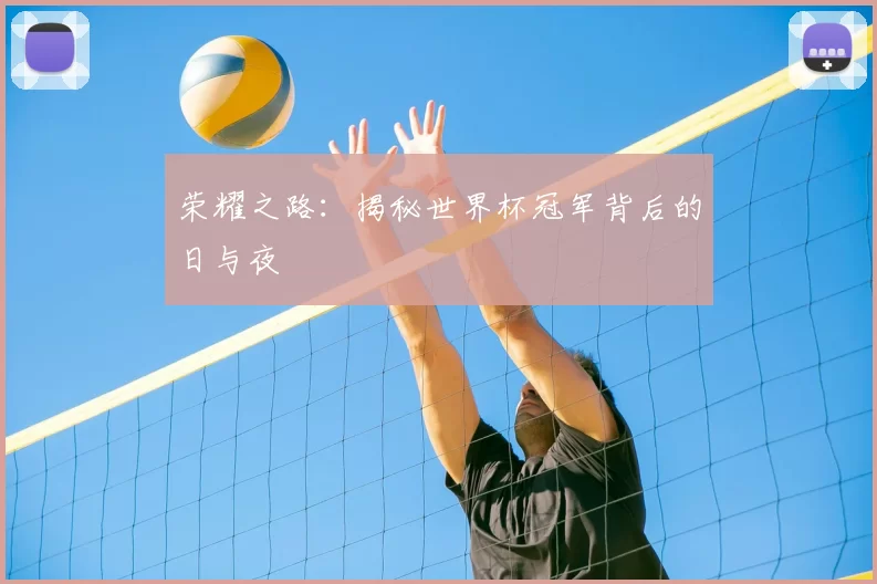 荣耀之路:揭秘世界杯冠军背后的日与夜
